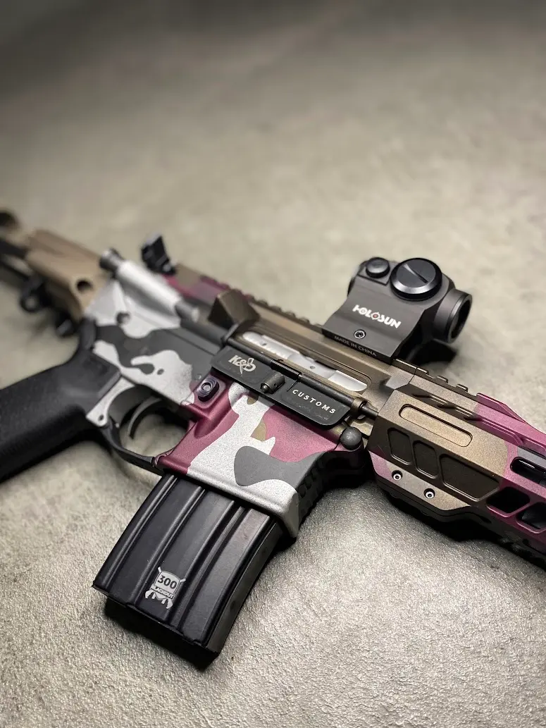 Cerakote shop workflow management - custom AR-15 cerakote coating